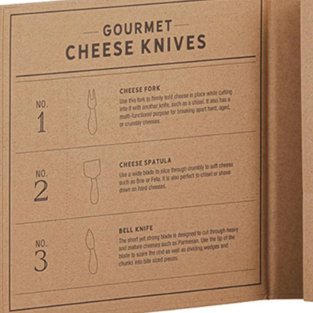 Gourmet Cheese Knives Box Set